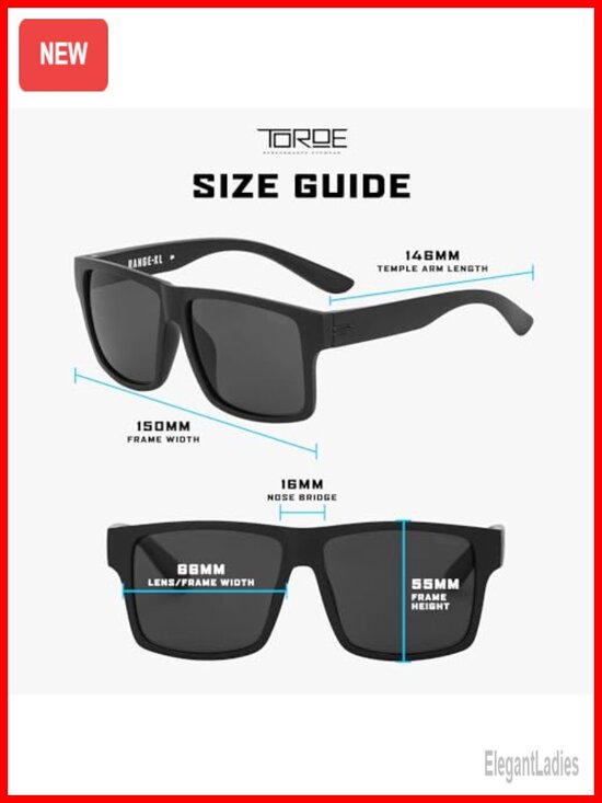 Matte Black TR90 Frame Polarized Sunglasses with UV400 Protection main image 4